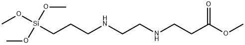 METHYL[2-(3-TRIMETHOXYSILYLPROPYLAMINO)ETHYLAMINO]-3-PROPIONATE Structure