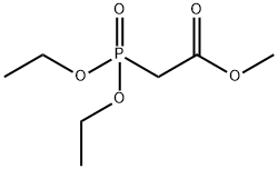 Methyl diethylphosphonoacetate 구조식 이미지