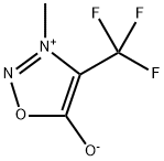 3-메틸-4-(트리플루오로메틸)-시드논 구조식 이미지