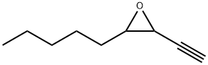 Oxirane, 2-ethynyl-3-pentyl- (9CI) Structure