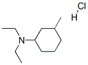 N,N-DIETHYL-3-METHYLCYCLOHEXANAMINE HYDROCHLORIDE Structure