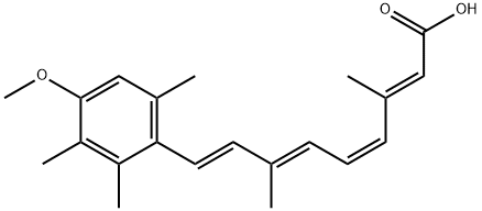11-cis-Acitretin Structure