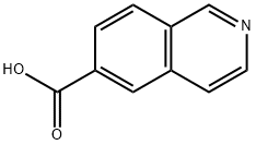 6-isoquinolinecarboxylic acid Structure