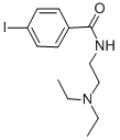 N-(2-(diethylamino)ethyl)-4-iodobenzamide Structure