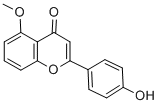 4'-HYDROXY-5-METHOXYFLAVONE Structure