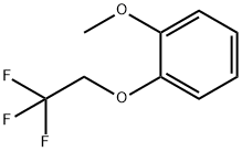 1-메톡시-2-(2,2,2-트리플루오로에톡시)벤젠 구조식 이미지