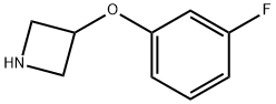 3-(3-fluorophenoxy)azetidine Structure