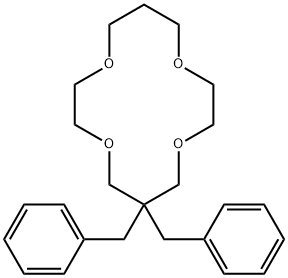 6,6-DIBENZYL-14-CROWN-4 구조식 이미지