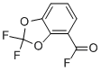 1,3-Benzodioxole-4-carbonyl fluoride, 2,2-difluoro- (9CI) Structure