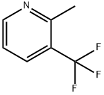 2-Methyl-3-(trifluoromethyl)pyridine 구조식 이미지