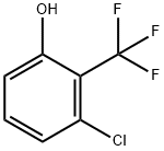 3-Chloro-2-(trifluoromethyl)phenol 구조식 이미지