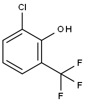 2-TRIFLUOROMETHYL-6-CHLOROPHENOL Structure