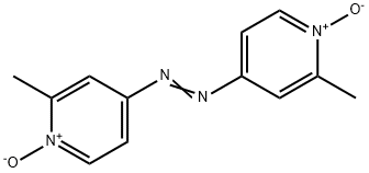 1,1'-DIOXIDE-4,4'-AZODI-2-PICOLINE Structure