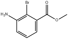 3-AMINO-2-BROMO-BENZOIC ACID METHYL ESTER Structure