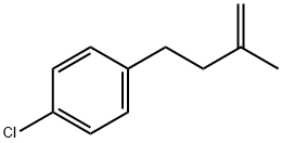 4-(4-Chlorophenyl)-2-methylbut-1-ene Structure