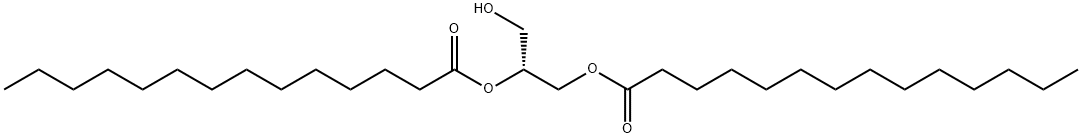 2 3-DIMYRISTOYL-SN-GLYCEROL* Structure