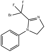 2-(BroModifluoroMethyl)-1-phenyl-4,5-dihydro-1H-iMidazole 구조식 이미지