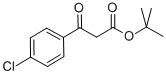 BETA-OXO-4-CHLORO-BENZENEPROPANOIC ACID 1,1-DIMETHYLETHYL ESTER Structure