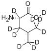 L-류신-2,3,3,4,5,5,5,6,6,6-D10 구조식 이미지