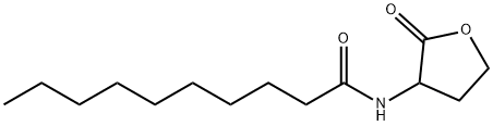 N-DECANOYL-DL-HOMOSERINE LACTONE* Structure