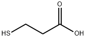 3-Mercaptopropionic acid Structure