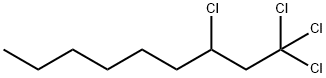 1,1,1,3-TETRACHLORONONANE Structure