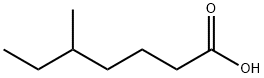 5-METHYLHEPTANOIC ACID Structure