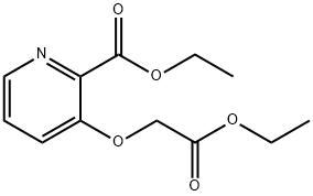 ethyl 3-(2-ethoxy-2-oxoethoxy)picolinate Structure