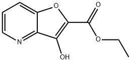 ethyl 3-hydroxyfuro[3,2-b]pyridine-2-carboxylate Structure