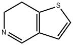 6,7-Dihydrothieno[3,2-C]-pyridine Structure