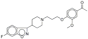 Iloperidone-d3 구조식 이미지