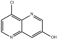 8-클로로-1,5-나프티리딘-3-올 구조식 이미지