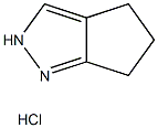 1,4,5,6-Tetrahydrocyclopenta[c]pyrazole hydrochloride 구조식 이미지