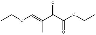 (E)-Ethyl 4-ethoxy-3-Methyl-2-oxobut-3-enoate Structure