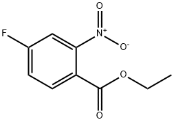 ethyl 4-fluoro-2-nitrobenzoate 구조식 이미지