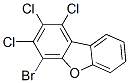 MONOBROMO-TRICHLORODIBENZOFURAN Structure