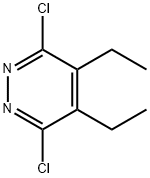 3,6-dichloro-4,5-diethylpyridazine Structure