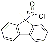 [13C]-9-Methylfluorene-9-carbonyl chloride Structure