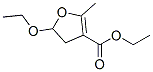 3-Furancarboxylicacid,5-ethoxy-4,5-dihydro-2-methyl-,ethylester(9CI) Structure