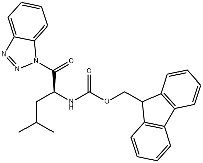 FMOC-Leu-Bt Structure