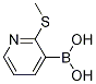 2 - (метилтио) пиридин-3-бороновой кислоты структурированное изображение