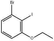 1-브로모-3-에톡시-2-요오도벤젠 구조식 이미지