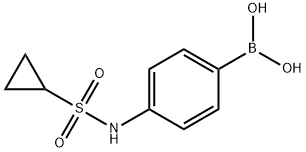 4-(CyclopropanesulfonaMido)phenylboronic acid 구조식 이미지