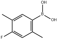 4-Fluoro-2,5-dimethylphenylboronic acid 구조식 이미지