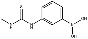 3-(3-Methylthioureido)phenylboronic acid 구조식 이미지