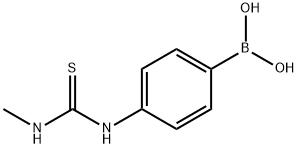 4-(3-Methylthioureido)phenylboronic acid Structure