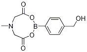 2-(4-(Hydroxymethyl)phenyl)-6-methyl-1,3,6,2-dioxazaborocane-4,8-dione 구조식 이미지
