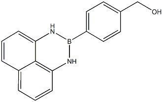 [4-(1H-Naphtho[1,8-de][1,3,2]diazaborinin-2(3H)-yl)phenyl]methanol Structure