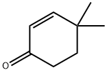 4,4-DIMETHYL-2-CYCLOHEXEN-1-ONE Structure
