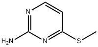 2-Pyrimidinamine, 4-(methylthio)- (9CI) Structure